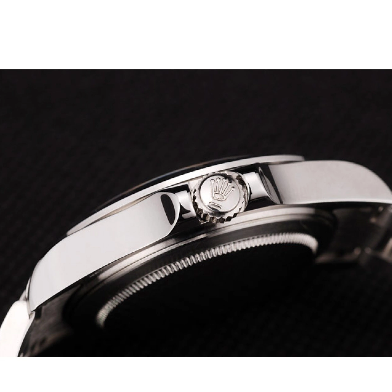 Aaa replica watch Dial Bezel Rolex Explorer Stainless Black Steel 0822